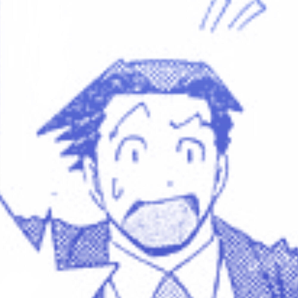 an image of phoenix wright looking confused